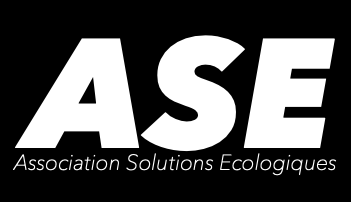 logo ASE fond noir text blanc rectangle
